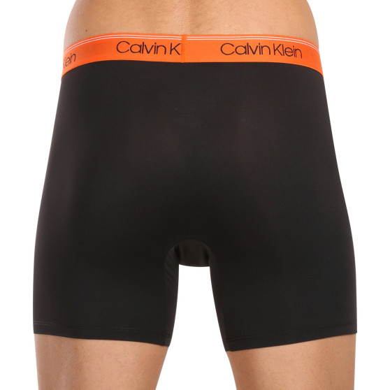 3PACK ανδρικό σορτς μποξεράκι Calvin Klein μαύρο (NB2570A-GTK)