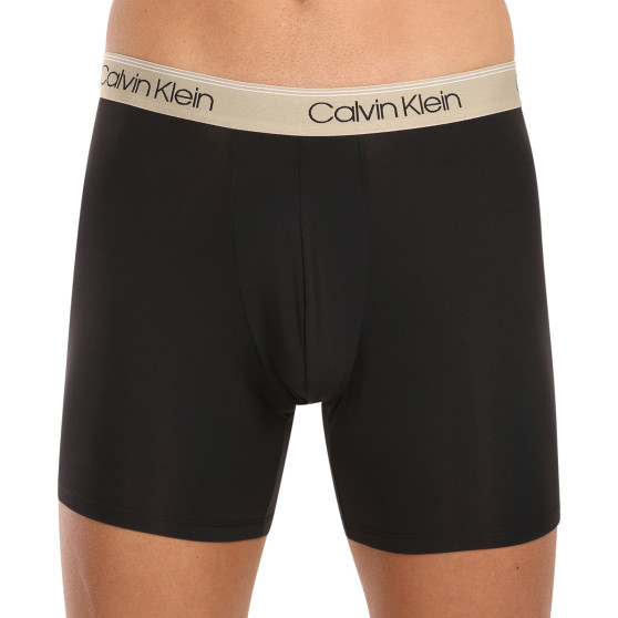 3PACK ανδρικό σορτς μποξεράκι Calvin Klein μαύρο (NB2570A-GTK)