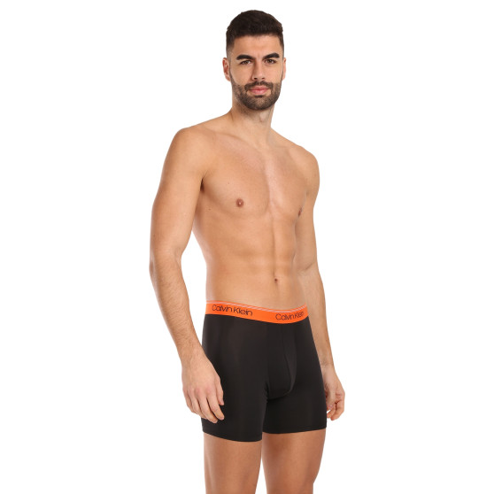 3PACK ανδρικό σορτς μποξεράκι Calvin Klein μαύρο (NB2570A-GTK)