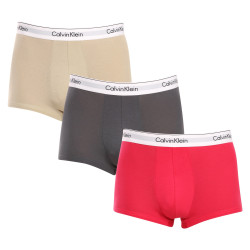 3PACK ανδρικό σορτς μποξεράκι Calvin Klein πολύχρωμο (NB2380A-GW5)