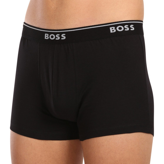 3PACK ανδρικό σορτς μποξεράκι BOSS μαύρο (50475685 001)