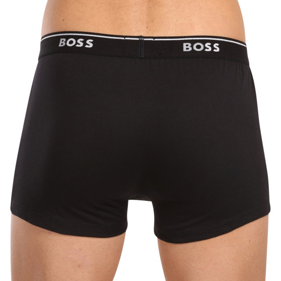 3PACK ανδρικό σορτς μποξεράκι BOSS μαύρο (50475685 001)