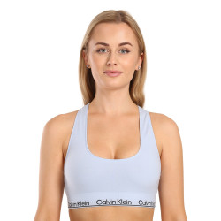 Γυναικείο σουτιέν Calvin Klein oversized μπλε (QF7317E-CJP)