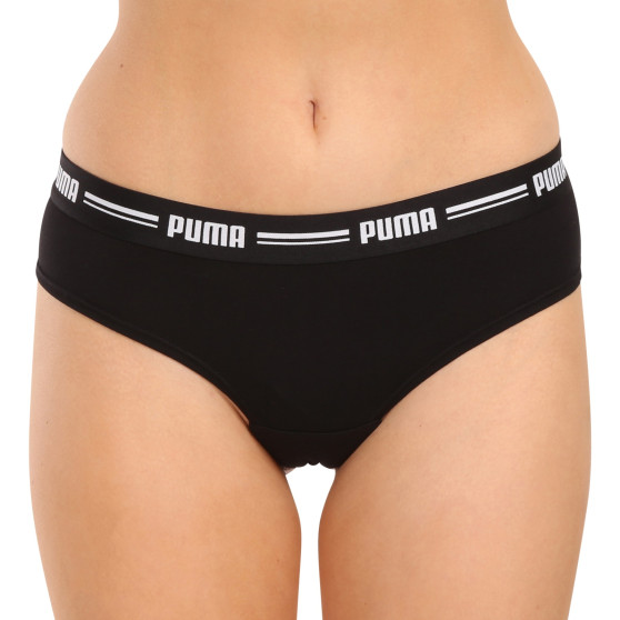 2PACK γυναικεία βραζιλιάνικα εσώρουχα Puma μαύρο (603043001 200)