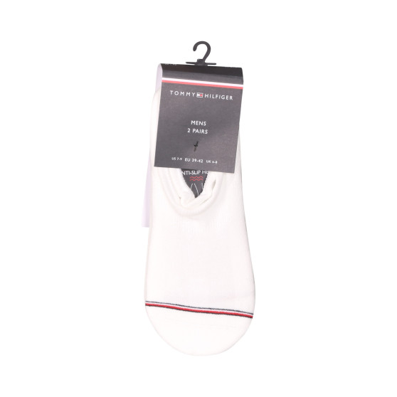 2PACK ανδρικές κάλτσες Tommy Hilfiger extra low white (100001095 300)