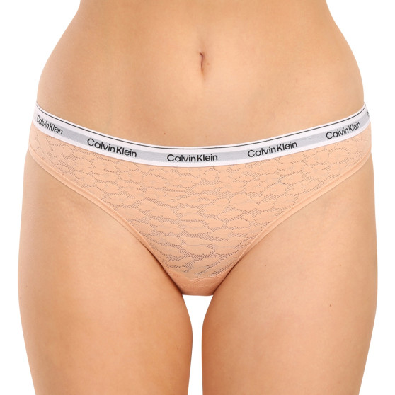 3PACK γυναικείο εσώρουχο Calvin Klein oversized πολύχρωμο (QD5080E-GP9)