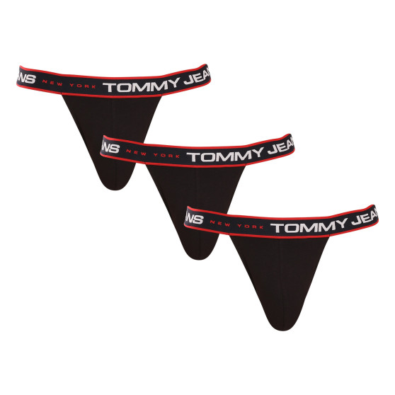 3PACK ανδρικά jocks Tommy Hilfiger μαύρο (UM0UM02969 0R7)