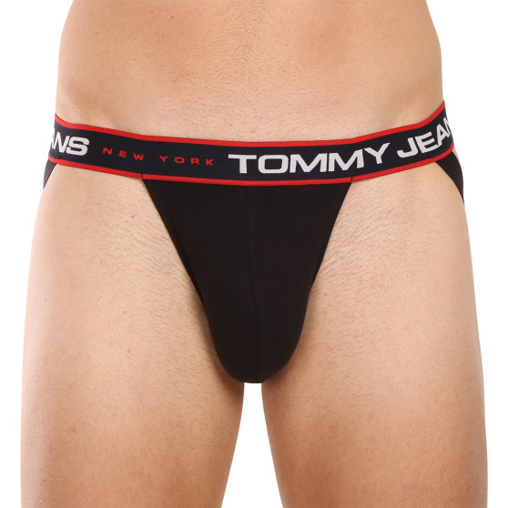 3PACK ανδρικά jocks Tommy Hilfiger μαύρο (UM0UM02969 0R7)