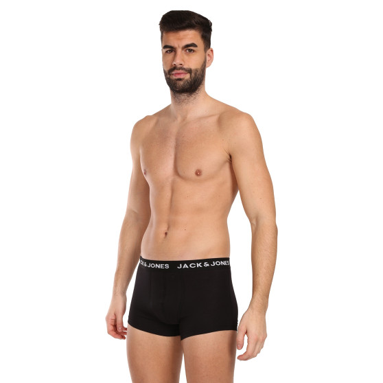 10PACK ανδρικό σορτς μποξεράκι Jack and Jones μαύρο (12189937)