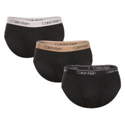 3PACK ανδρικό σλιπ Calvin Klein μαύρο (NB2568A-GF0)