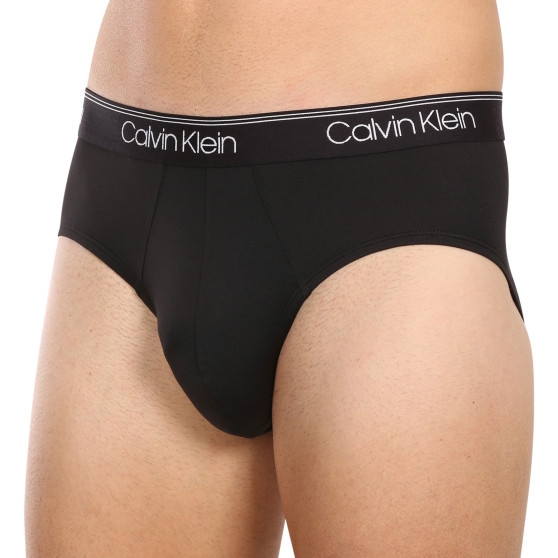 3PACK ανδρικό σλιπ Calvin Klein μαύρο (NB2568A-GF0)