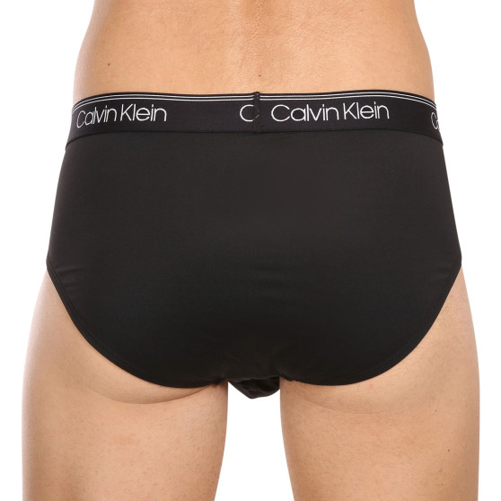 3PACK ανδρικό σλιπ Calvin Klein μαύρο (NB2568A-GF0)