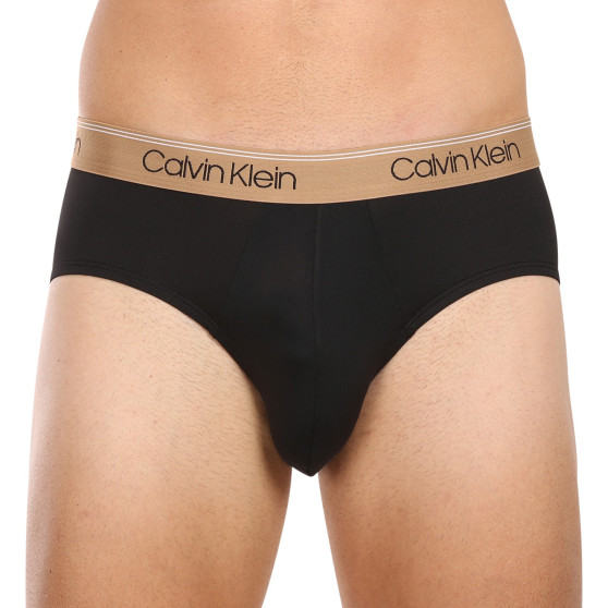 3PACK ανδρικό σλιπ Calvin Klein μαύρο (NB2568A-GF0)