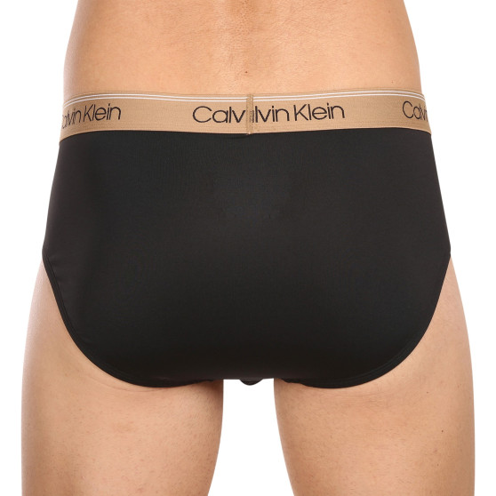 3PACK ανδρικό σλιπ Calvin Klein μαύρο (NB2568A-GF0)