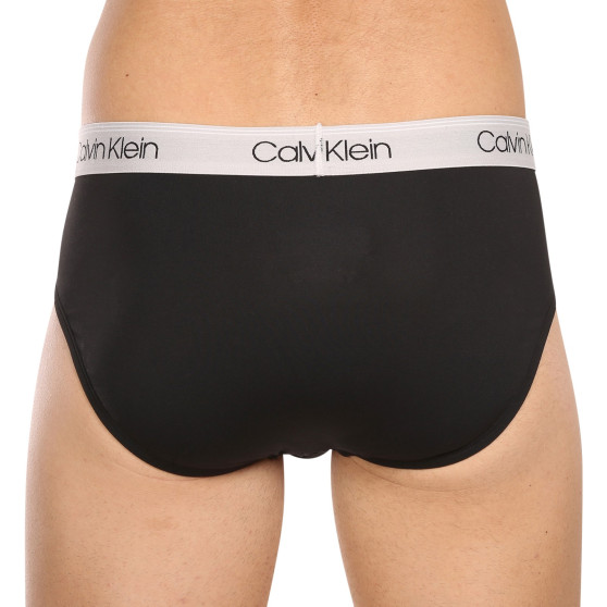 3PACK ανδρικό σλιπ Calvin Klein μαύρο (NB2568A-GF0)