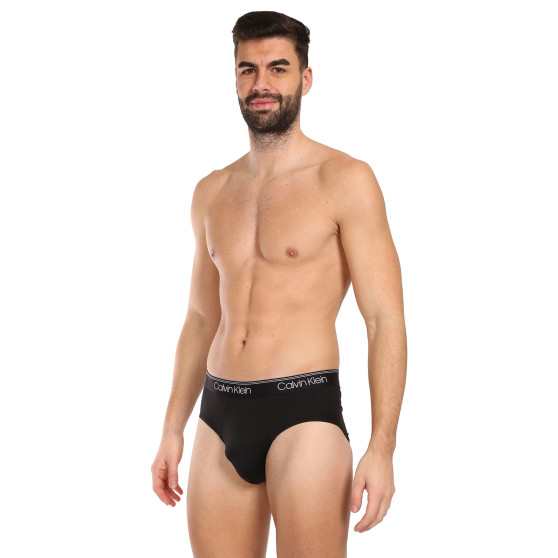 3PACK ανδρικό σλιπ Calvin Klein μαύρο (NB2568A-GF0)