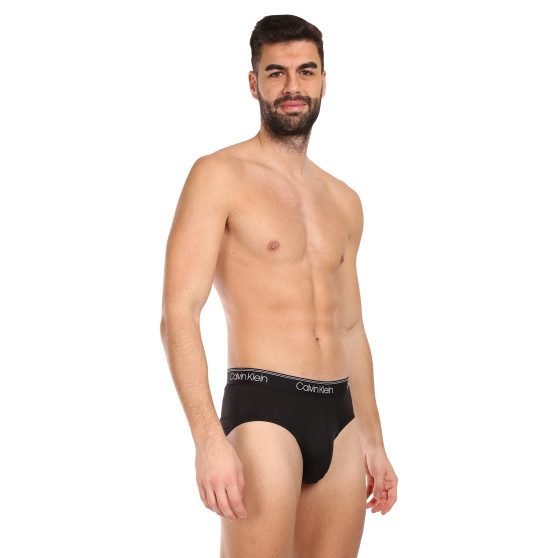 3PACK ανδρικό σλιπ Calvin Klein μαύρο (NB2568A-GF0)