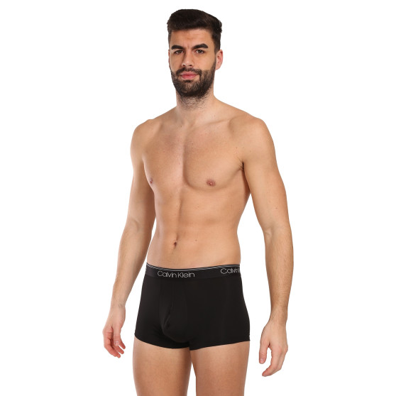 3PACK ανδρικό σορτς μποξεράκι Calvin Klein μαύρο (NB2569A-UB1)