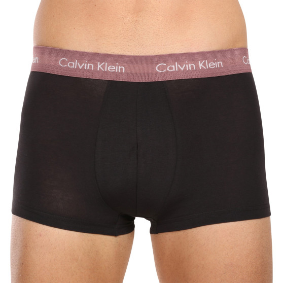 7PACK ανδρικό σορτς μποξεράκι Calvin Klein μαύρο (NB3887A-MEW)