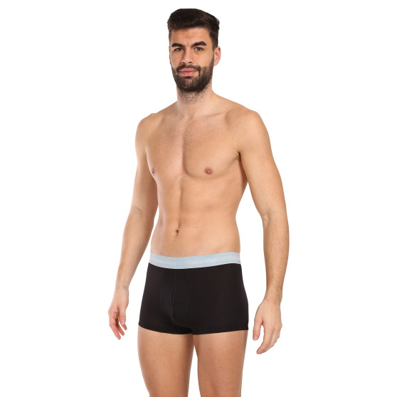 7PACK ανδρικό σορτς μποξεράκι Calvin Klein μαύρο (NB3887A-MEW)