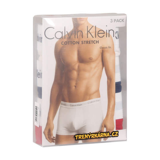 3PACK ανδρικό σορτς μποξεράκι Calvin Klein πολύχρωμο (U2664G-I03)