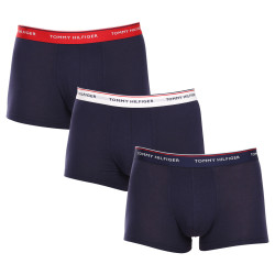 3PACK ανδρικό σορτς μποξεράκι Tommy Hilfiger σκούρο μπλε (1U87903842 904)