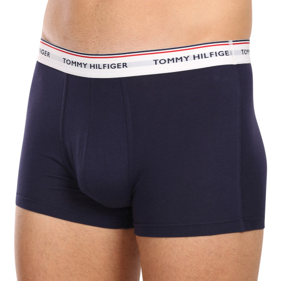 3PACK ανδρικό σορτς μποξεράκι Tommy Hilfiger σκούρο μπλε (1U87903842 904)