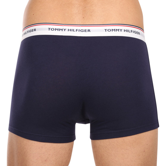 3PACK ανδρικό σορτς μποξεράκι Tommy Hilfiger σκούρο μπλε (1U87903842 904)