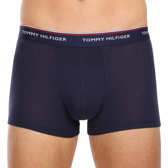 3PACK ανδρικό σορτς μποξεράκι Tommy Hilfiger σκούρο μπλε (1U87903842 904)