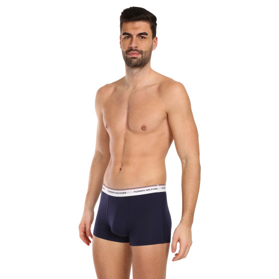 3PACK ανδρικό σορτς μποξεράκι Tommy Hilfiger σκούρο μπλε (1U87903842 904)