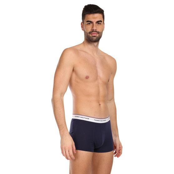 3PACK ανδρικό σορτς μποξεράκι Tommy Hilfiger σκούρο μπλε (1U87903842 904)