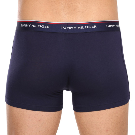 3PACK ανδρικό σορτς μποξεράκι Tommy Hilfiger σκούρο μπλε (1U87903842 409)