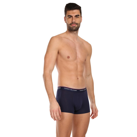 3PACK ανδρικό σορτς μποξεράκι Tommy Hilfiger σκούρο μπλε (1U87903842 409)