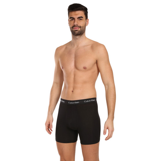 3PACK ανδρικό σορτς μποξεράκι Calvin Klein πολύχρωμο (NB1770A-4KU)