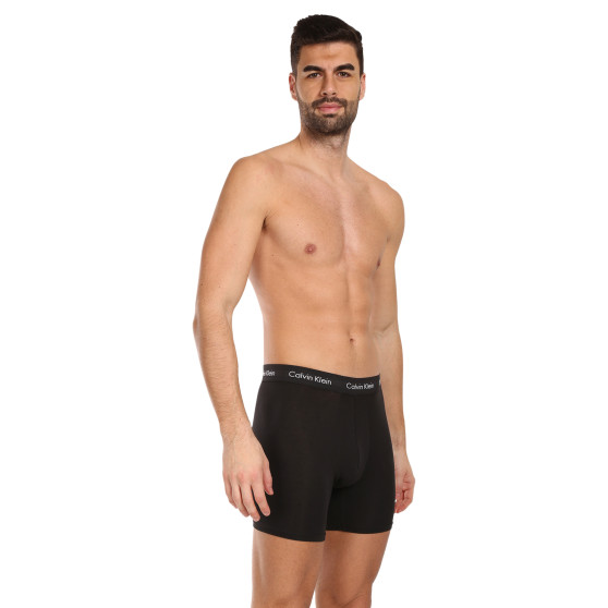 3PACK ανδρικό σορτς μποξεράκι Calvin Klein πολύχρωμο (NB1770A-4KU)