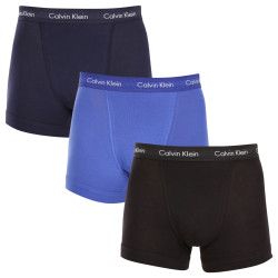 3PACK ανδρικό σορτς μποξεράκι Calvin Klein πολύχρωμο (U2662G-4KU)