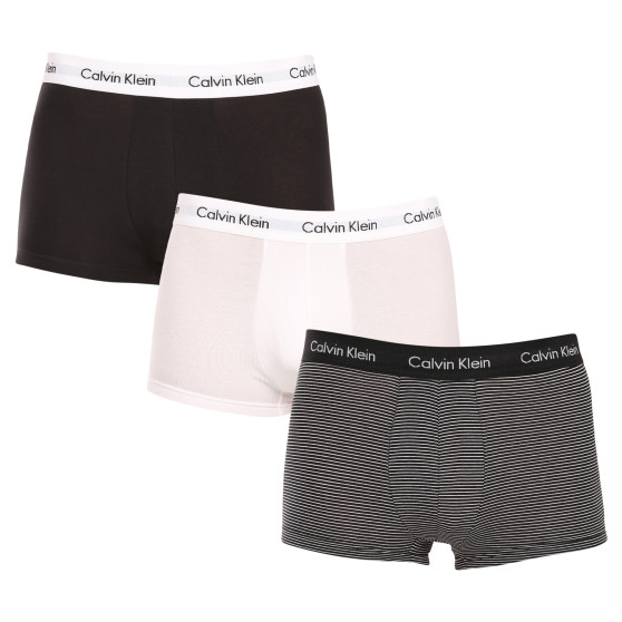 3PACK ανδρικό σορτς μποξεράκι Calvin Klein πολύχρωμο (U2664G-IOT)