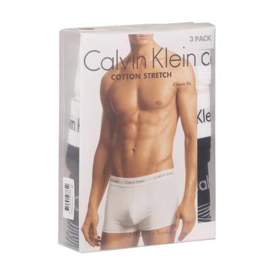 3PACK ανδρικό σορτς μποξεράκι Calvin Klein πολύχρωμο (U2664G-IOT)