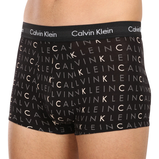 3PACK ανδρικό σορτς μποξεράκι Calvin Klein πολύχρωμο (U2664G-YKS)