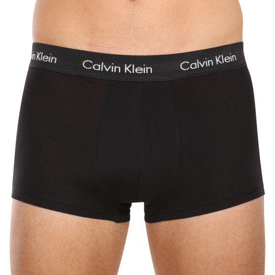 3PACK ανδρικό σορτς μποξεράκι Calvin Klein πολύχρωμο (U2664G-YKS)