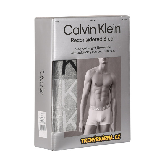 3PACK ανδρικό σορτς μποξεράκι Calvin Klein πολύχρωμο (NB3130A-MP1)