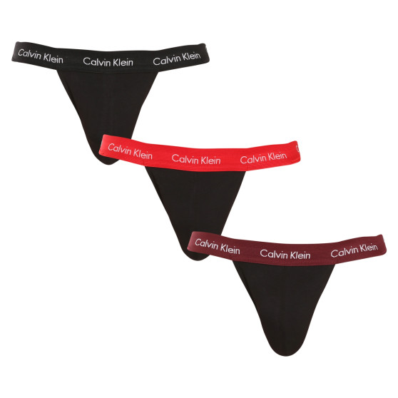 3PACK ανδρικά jocks Calvin Klein μαύρο (NB3054A-I20)