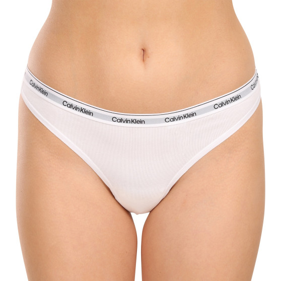 3PACK γυναικείο στρινγκ Calvin Klein πολύχρωμο (QD5209E-MPI)