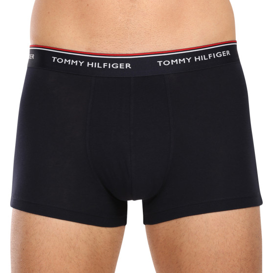 3PACK ανδρικό σορτς μποξεράκι Tommy Hilfiger πολύχρωμο (1U87903842 0XW)