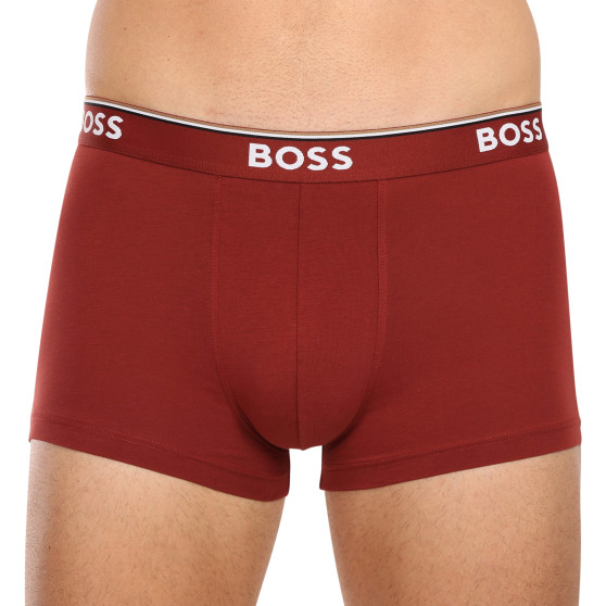 3PACK ανδρικό σορτς μποξεράκι BOSS πολύχρωμο (50514928 974)