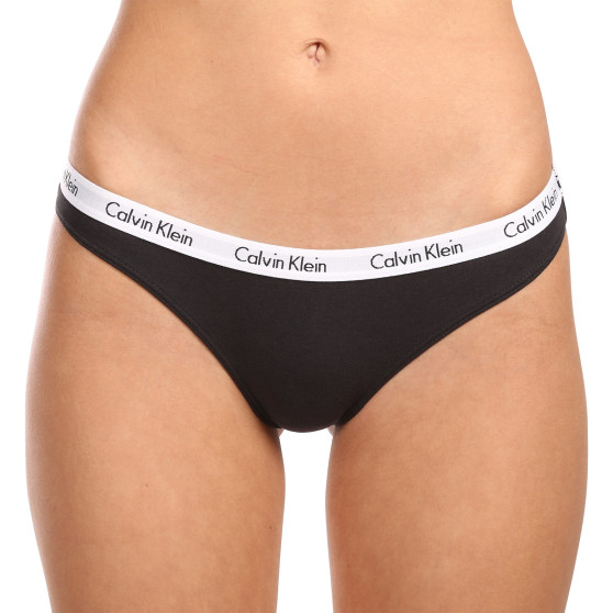 3PACK γυναικείο εσώρουχο Calvin Klein πολύχρωμο (QD3588E-WZB)