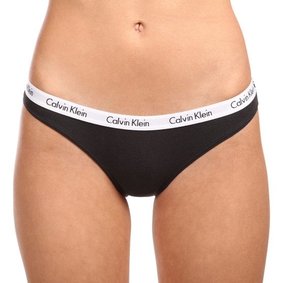 3PACK γυναικείο εσώρουχο Calvin Klein πολύχρωμο (QD3588E-WZB)