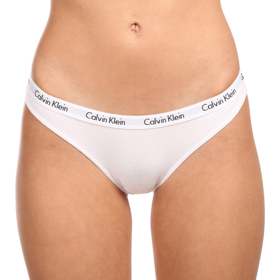 3PACK γυναικείο εσώρουχο Calvin Klein πολύχρωμο (QD3588E-WZB)