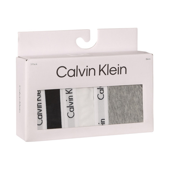 3PACK γυναικείο εσώρουχο Calvin Klein πολύχρωμο (QD3588E-999)