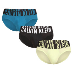 3PACK ανδρικό σλιπ Calvin Klein πολύχρωμο (NB3704A-OG5)